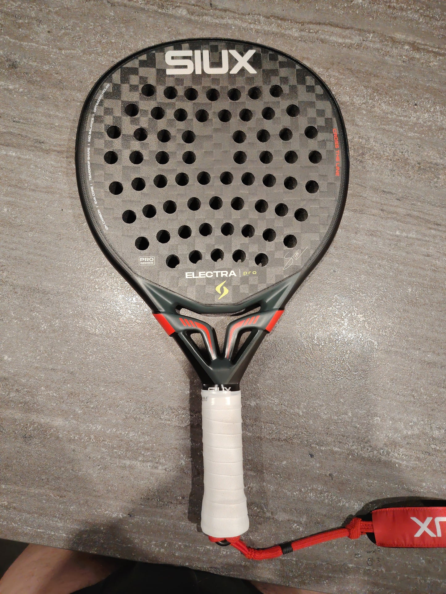 Raquette de padel Siux Electra ST5 Stupa Pro Noir 2026