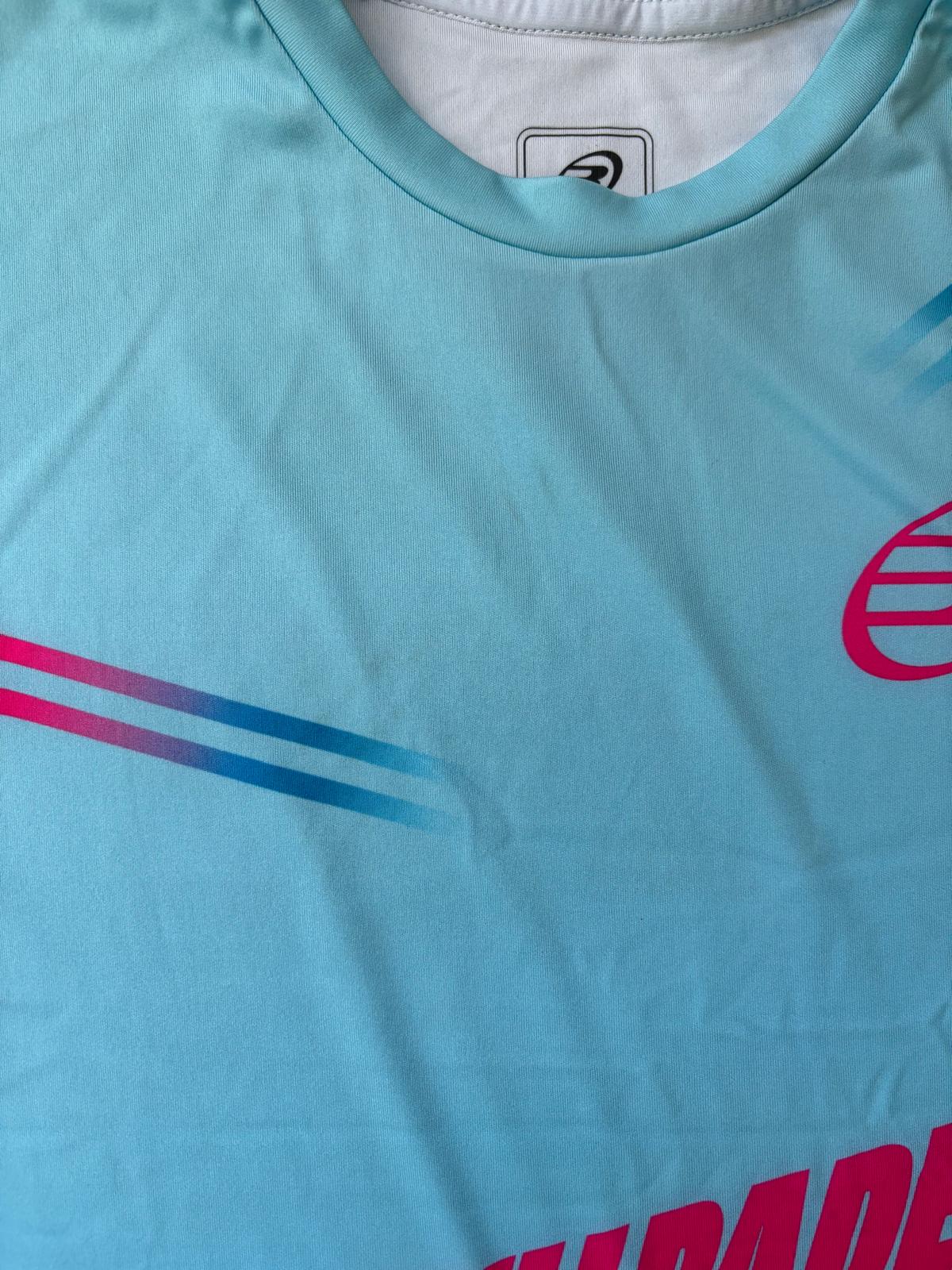 T-shirt Bullpadel Show Bleu
