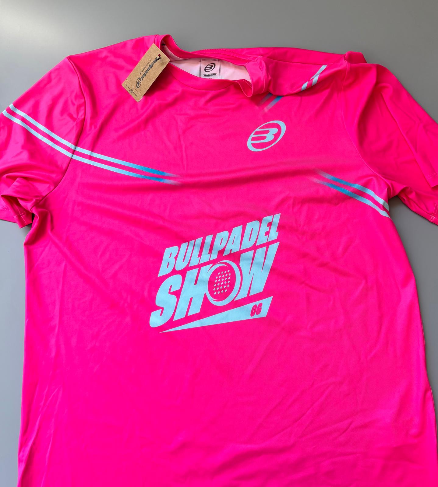 T-shirt Bullpadel Show Rose