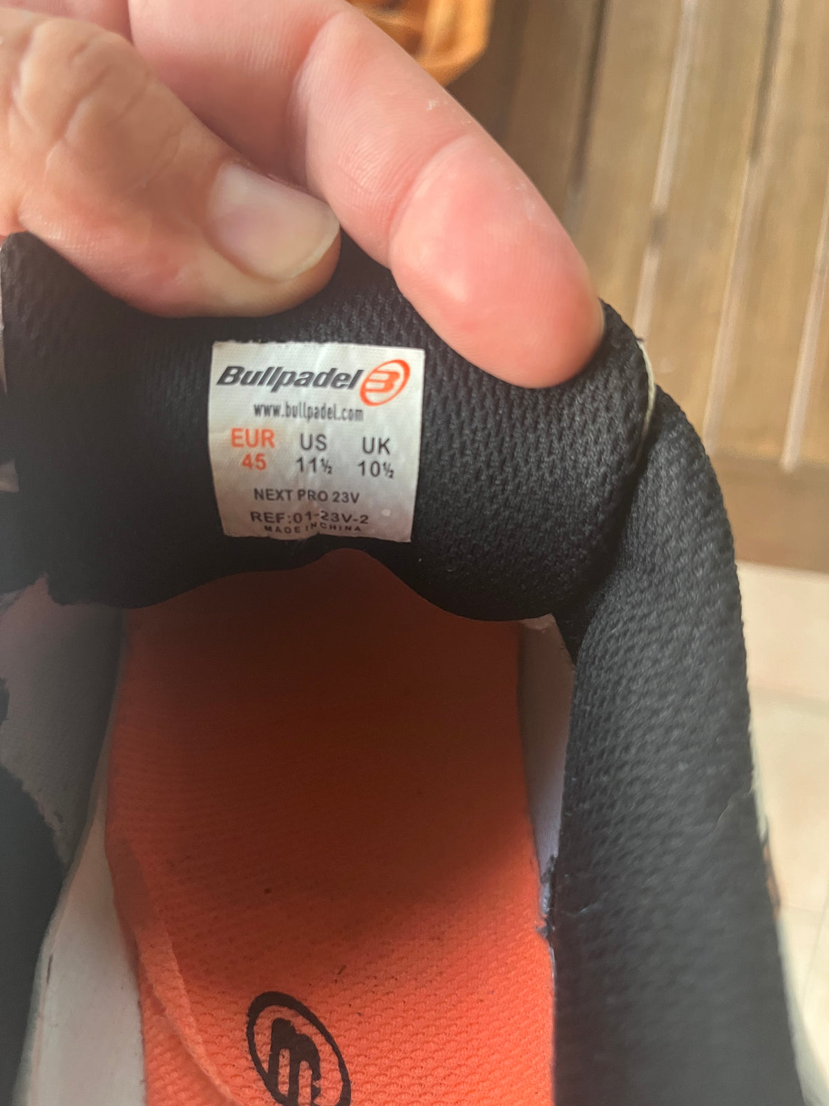 Chaussures de padel Homme Bullpadel Next Pro 23V Orange