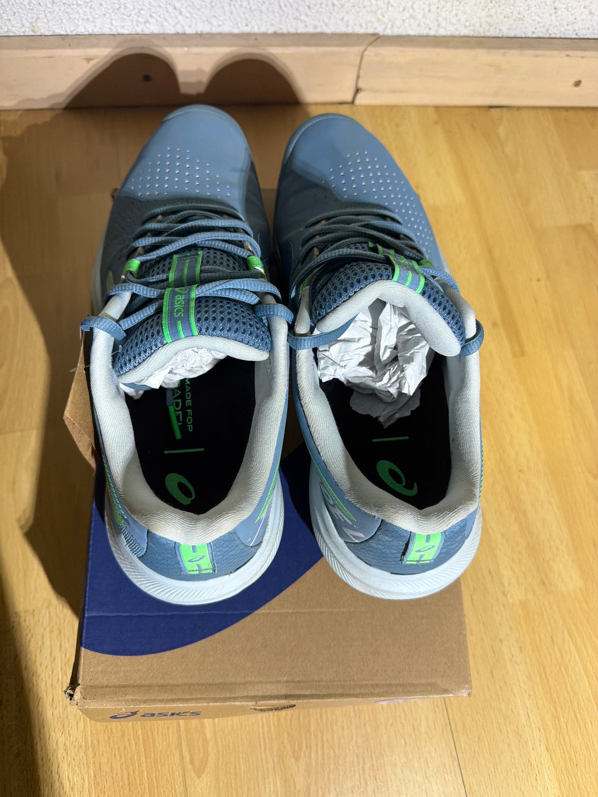 ASICS GEL CHALLENGER 15 Bleu & Vert