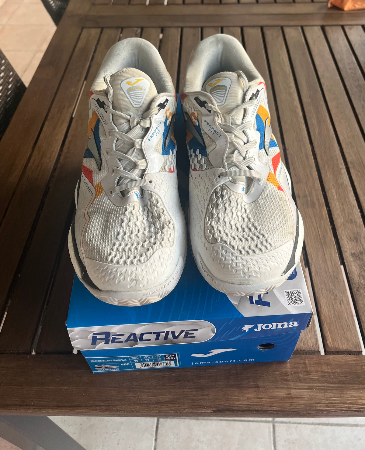 Chaussures de padel Homme Joma Smash Men 2532 Blanc