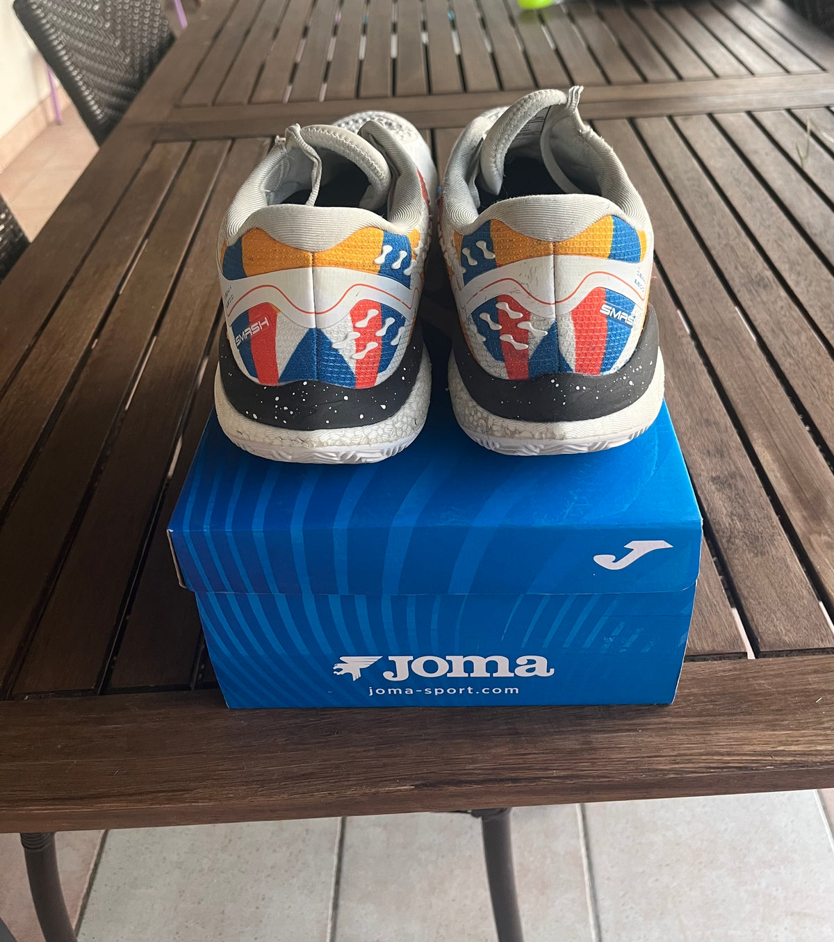Chaussures de padel Homme Joma Smash Men 2532 Blanc