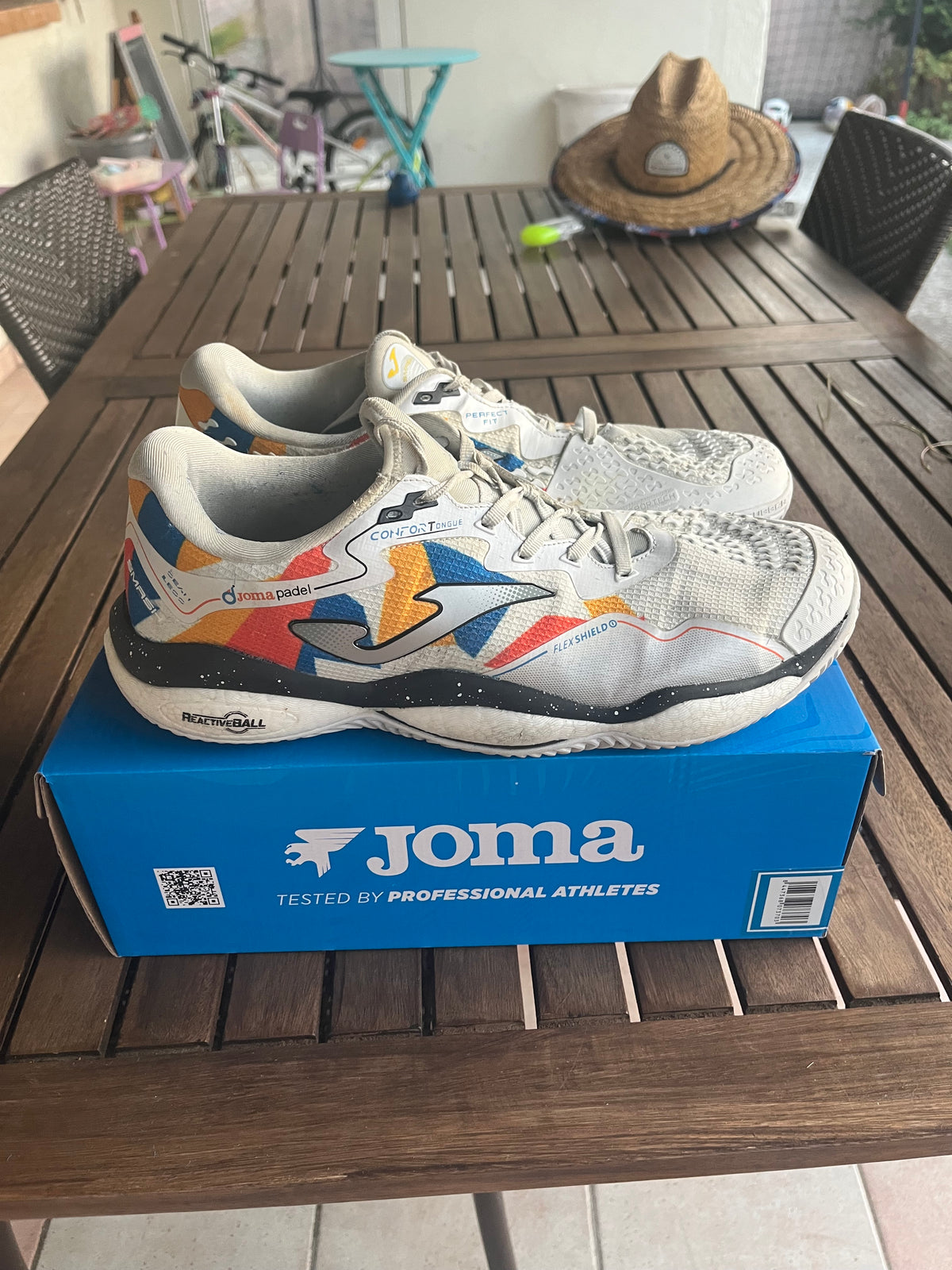 Chaussures de padel Homme Joma Smash Men 2532 Blanc