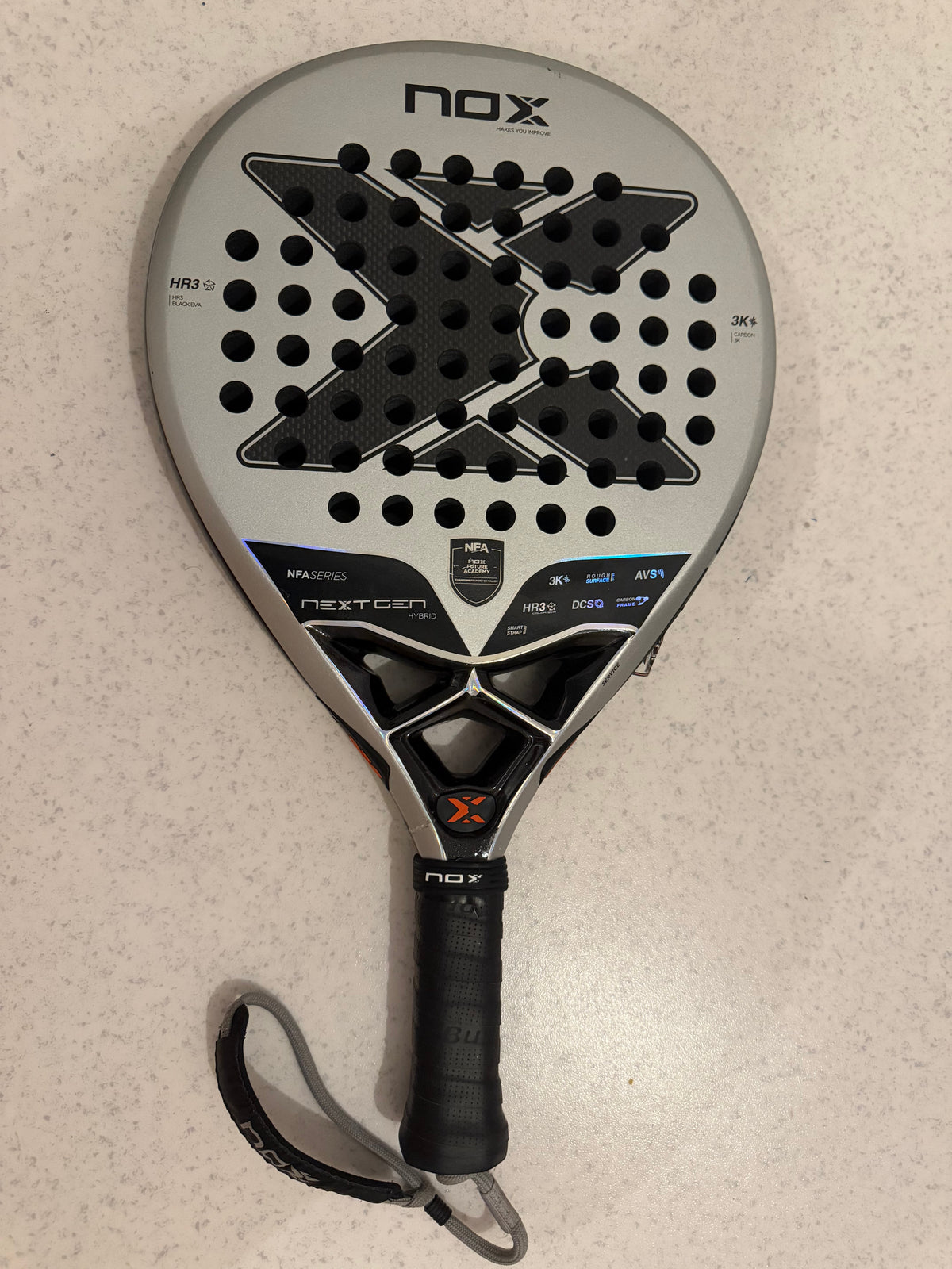Raquette de padel Nox NextGen Pro Hybrid 3k NFA Series 2025