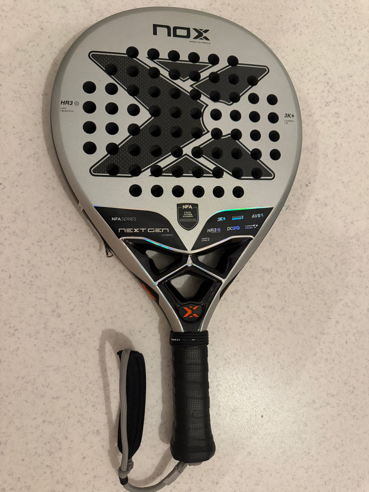 Raquette de padel Nox NextGen Pro Hybrid 3k NFA Series 2025