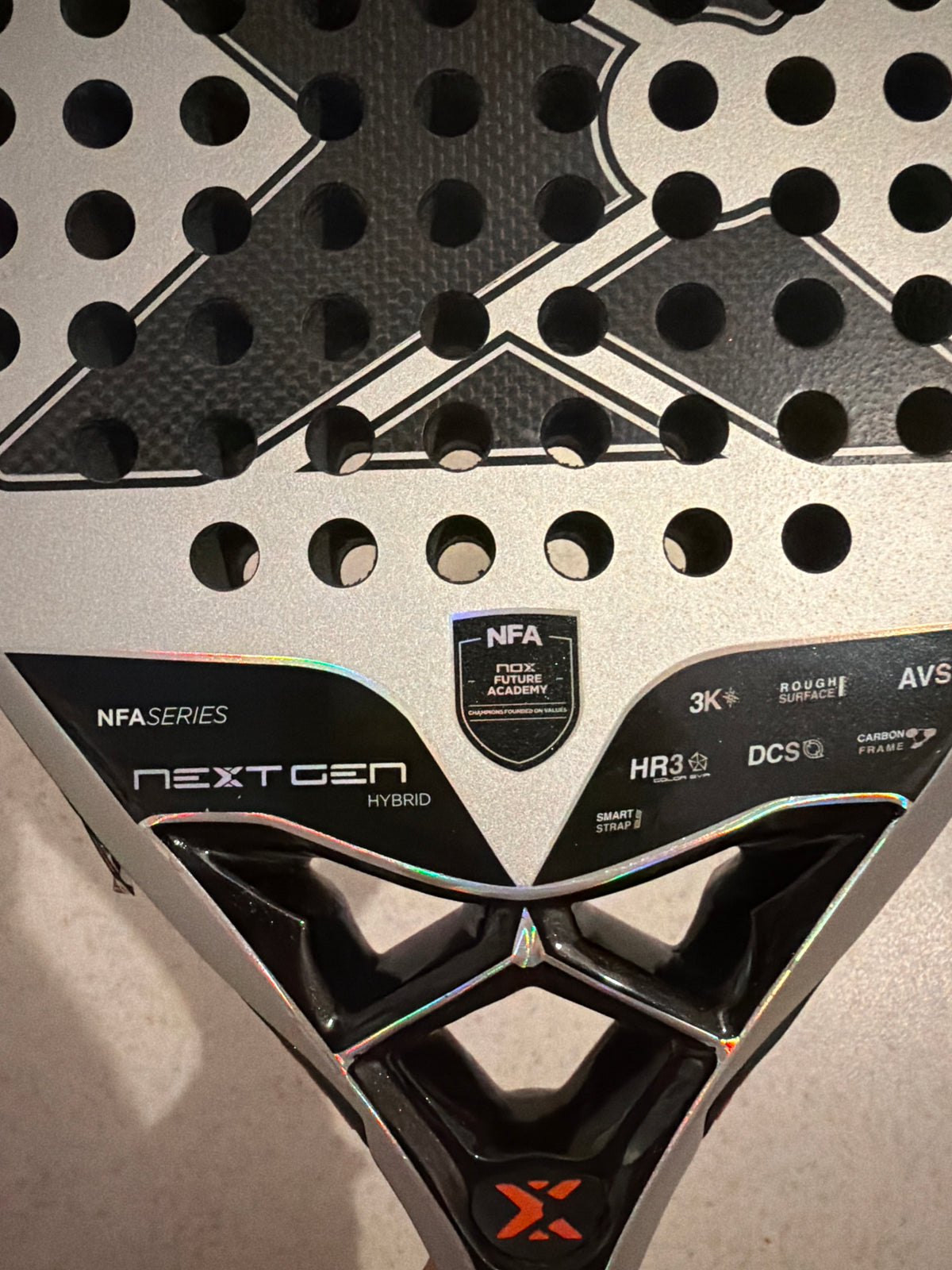 Raquette de padel Nox NextGen Pro Hybrid 3k NFA Series 2025