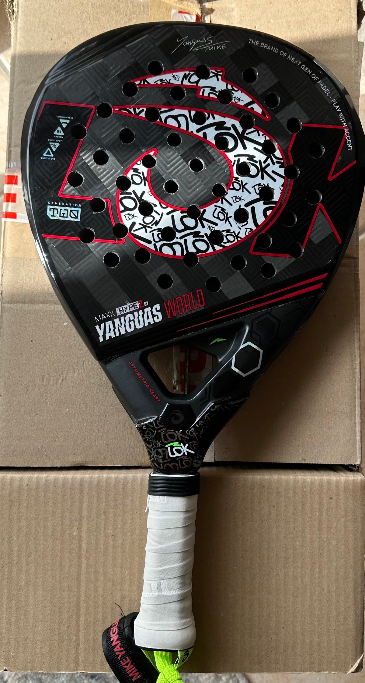 Raquette de padel Lok Maxx Hype Yanguas World 2026