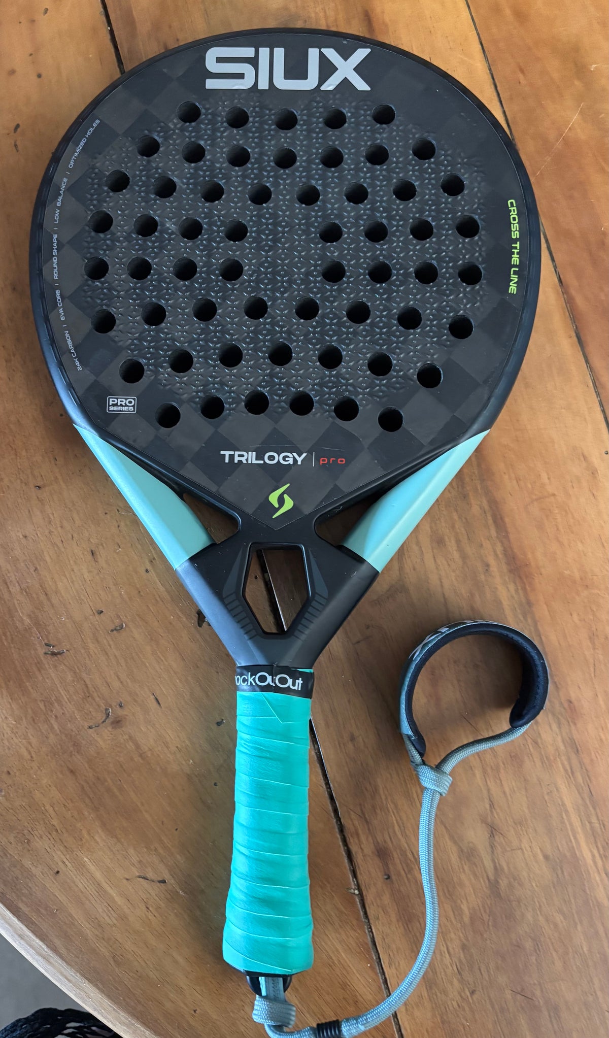 Raquette de padel Siux Trilogy Pro 6 Black 2026
