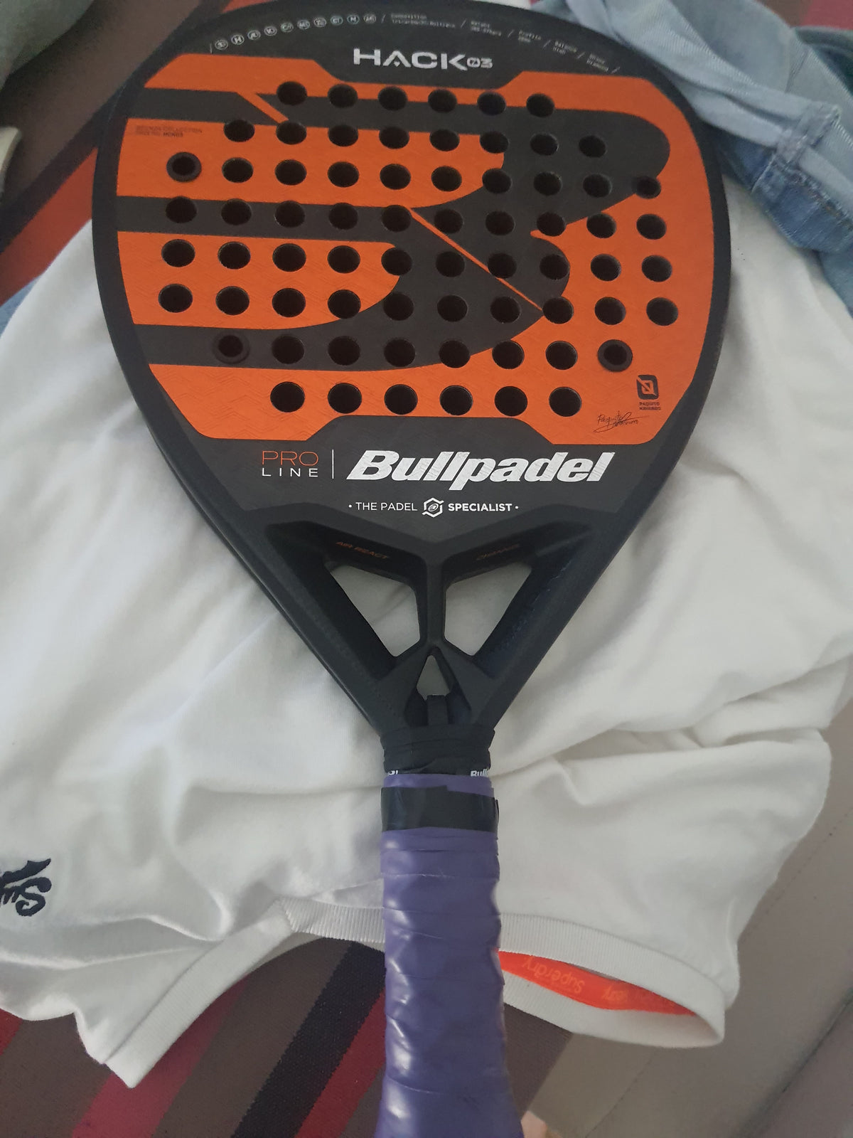 Raquette de padel Bullpadel Hack 03 2024
