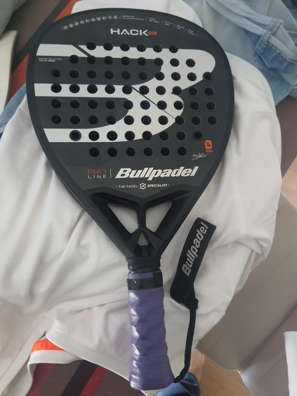 Raquette de padel Bullpadel Hack 03 2024