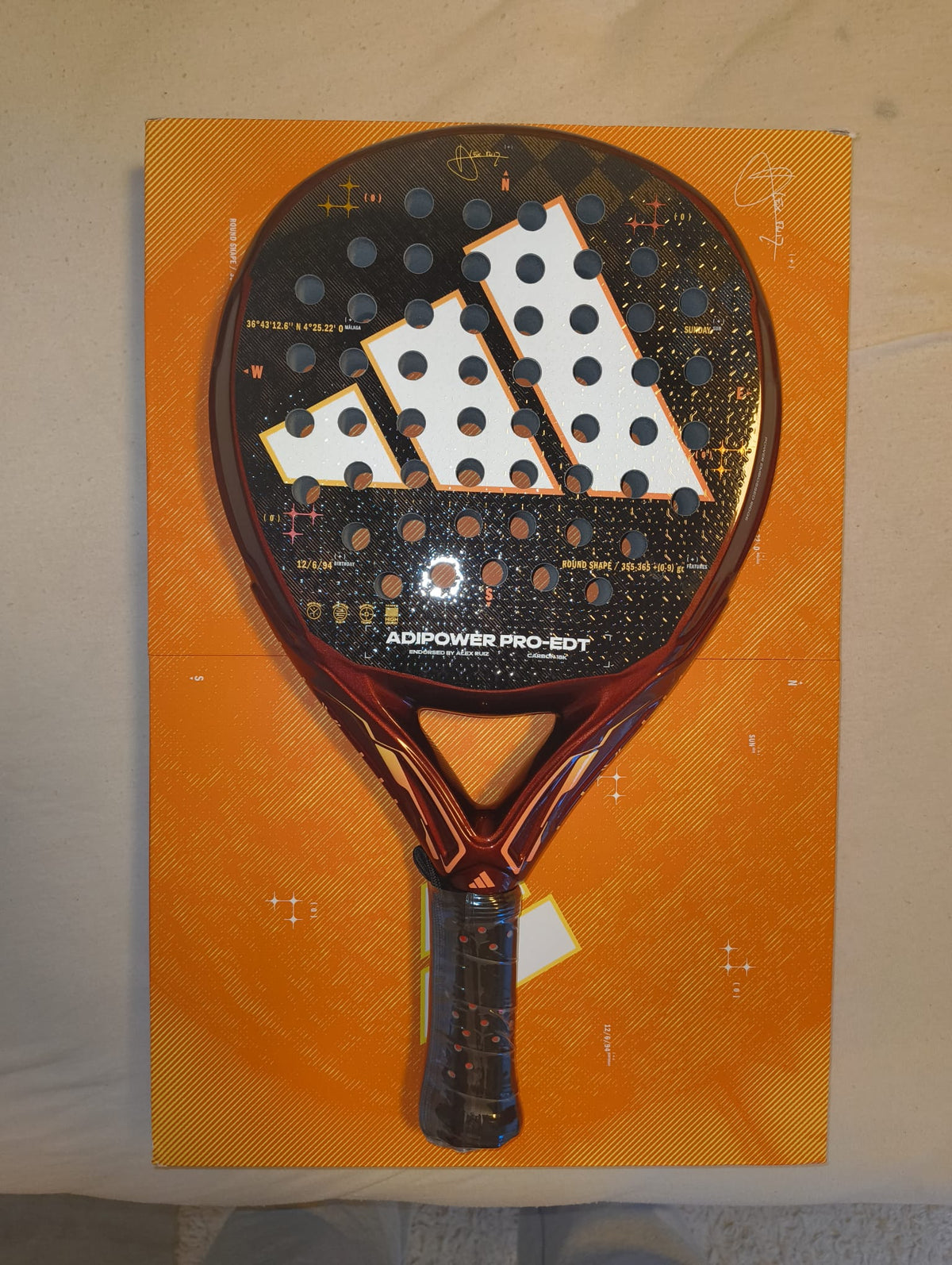 Raquette de padel Adidas Adipower 3.4 CTRL Pro EDT Series 2025