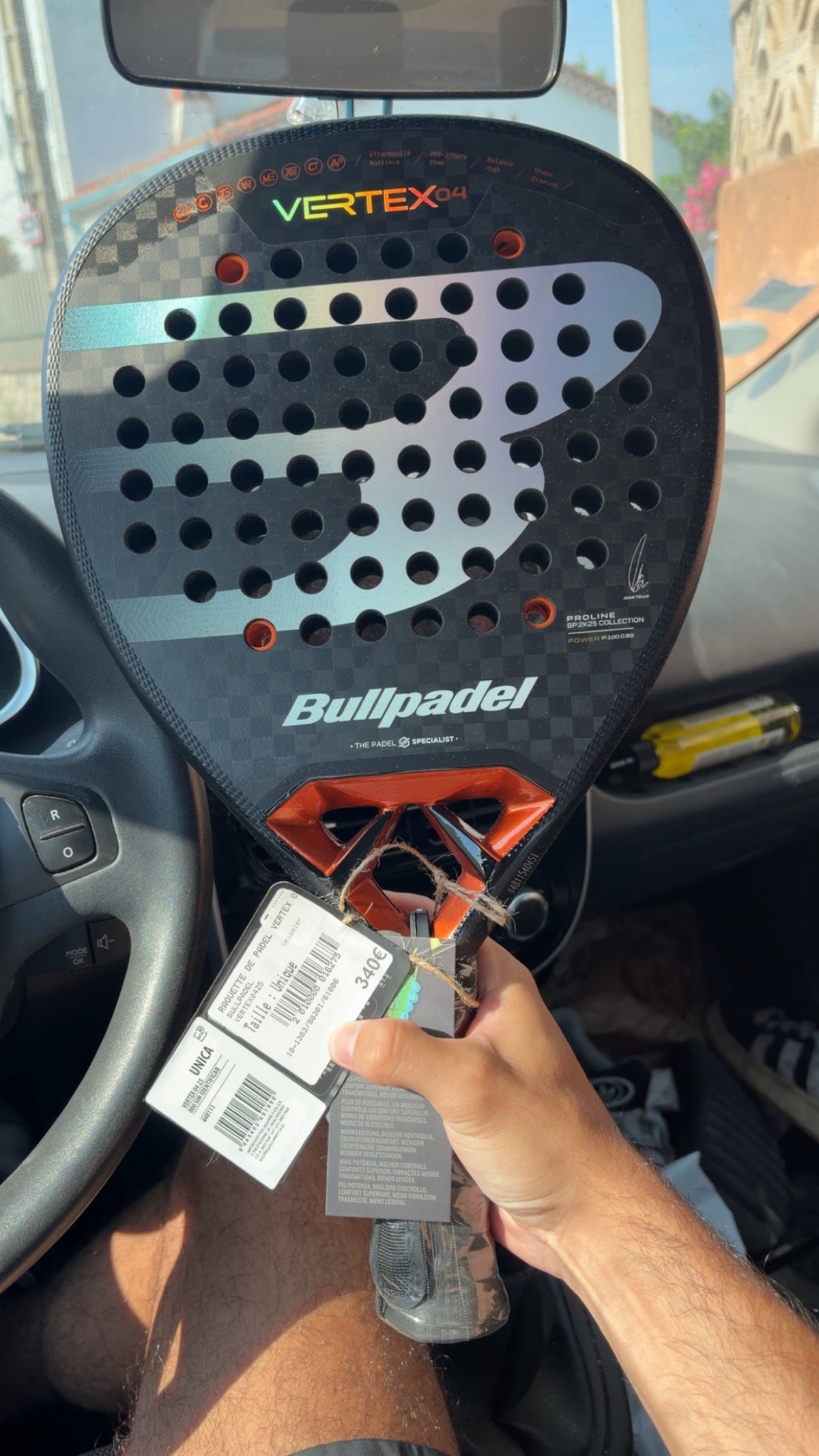 Raquette de padel Bullpadel Vertex 04 2025