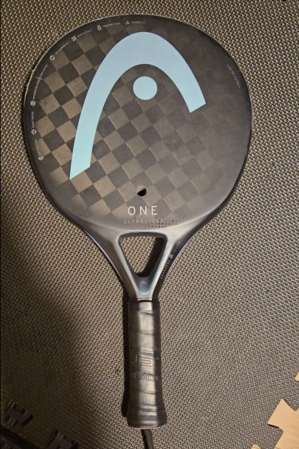 Raquette de padel Head One Ultralight Noir 2025