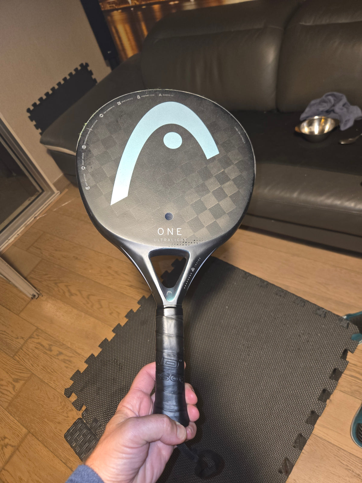 Raquette de padel Head One Ultralight Noir 2025