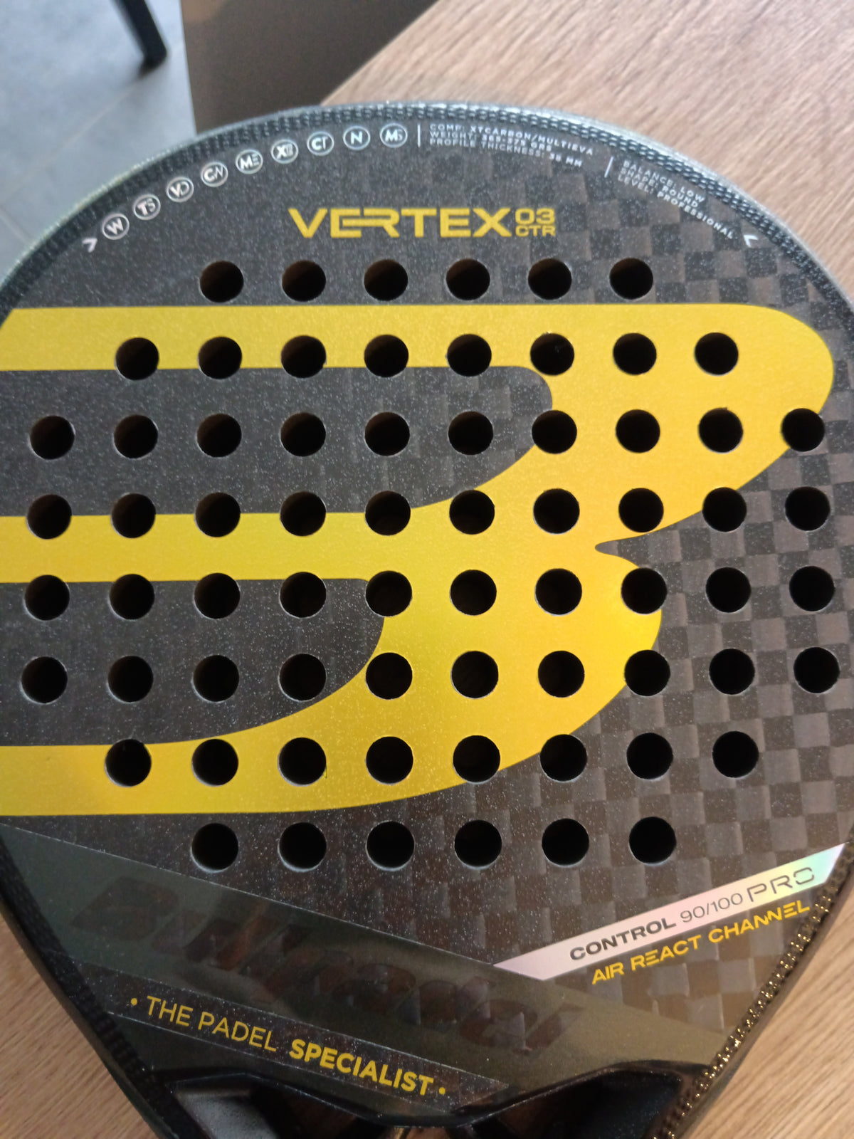Raquette de padel Bullpadel Vertex Control 03