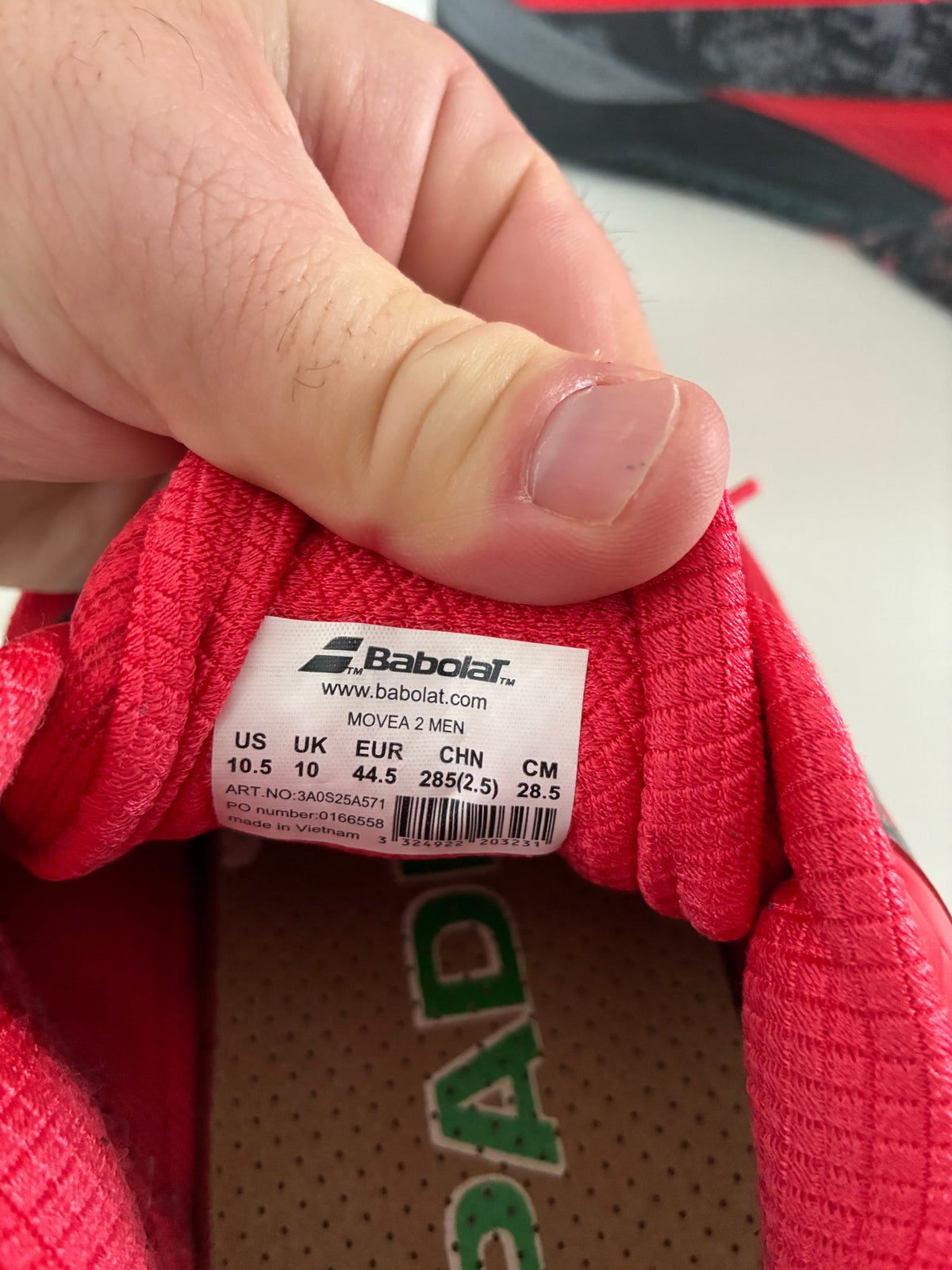 Chaussures de padel Homme Babolat Movea 2 Rouge