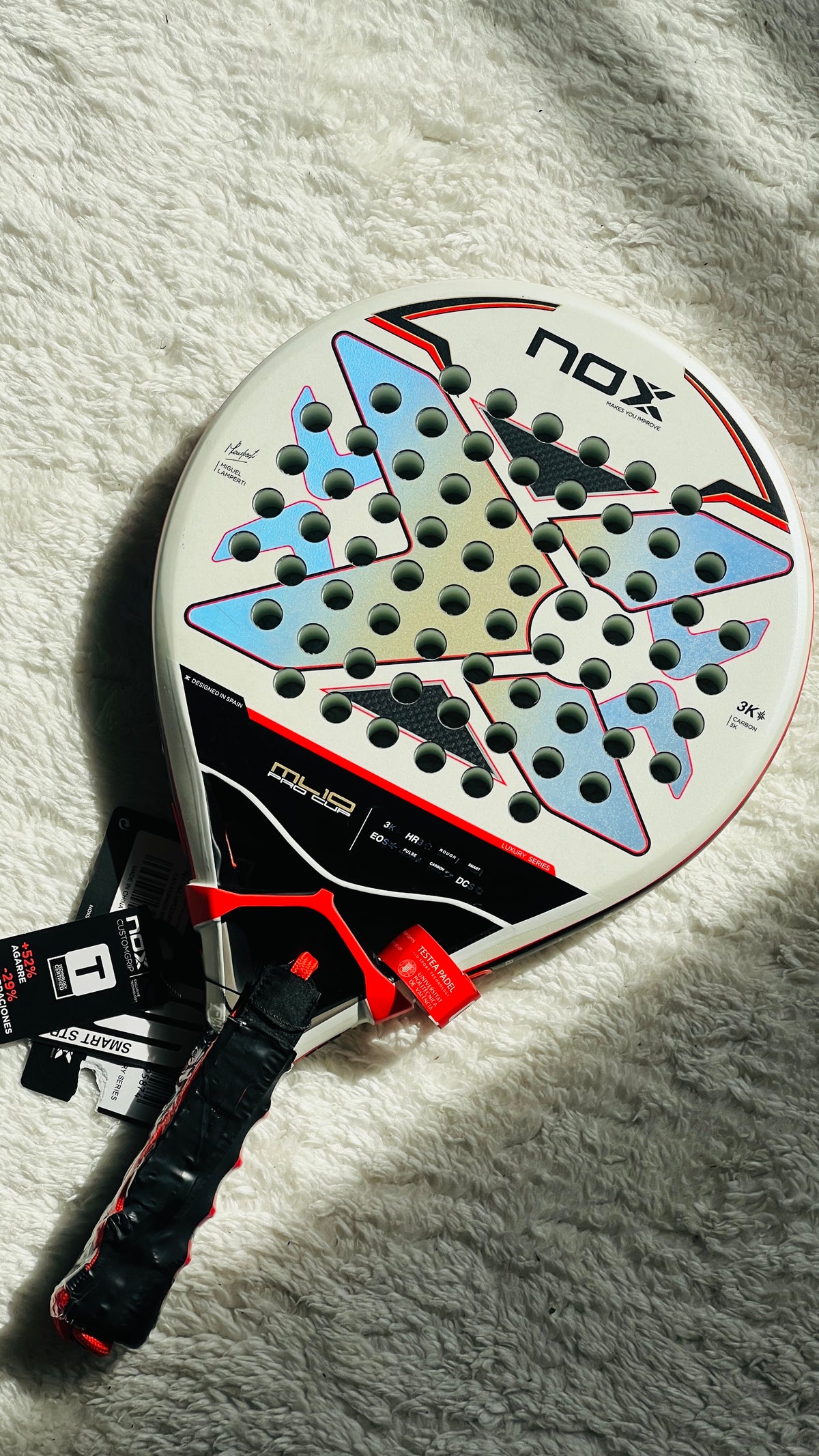 Raquette de padel Nox ML10 PRO CUP Luxury Series 2024