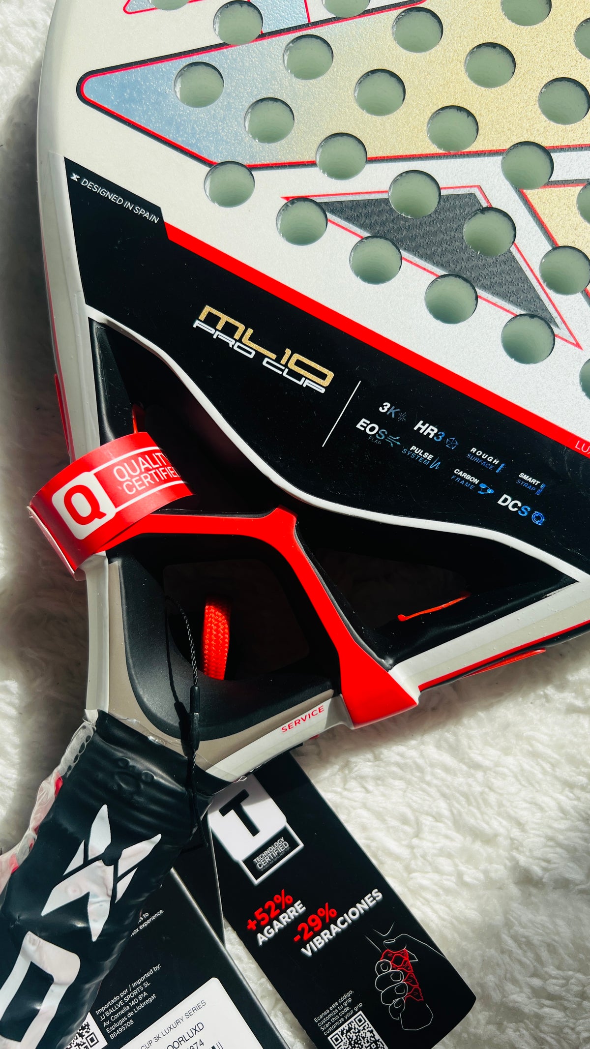 Raquette de padel Nox ML10 PRO CUP Luxury Series 2024