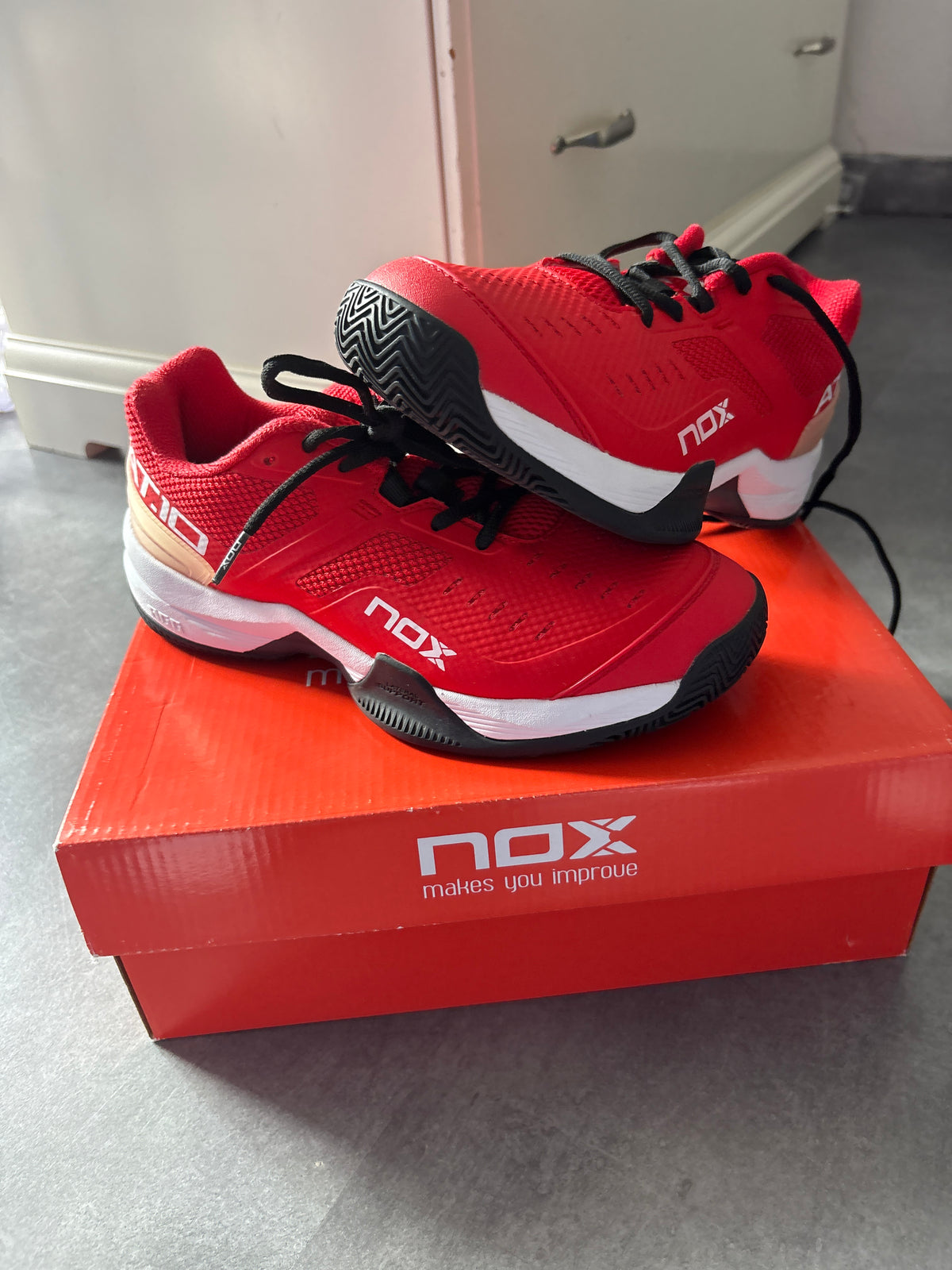 Chaussures de padel Homme Nox AT10 Pro Rouge