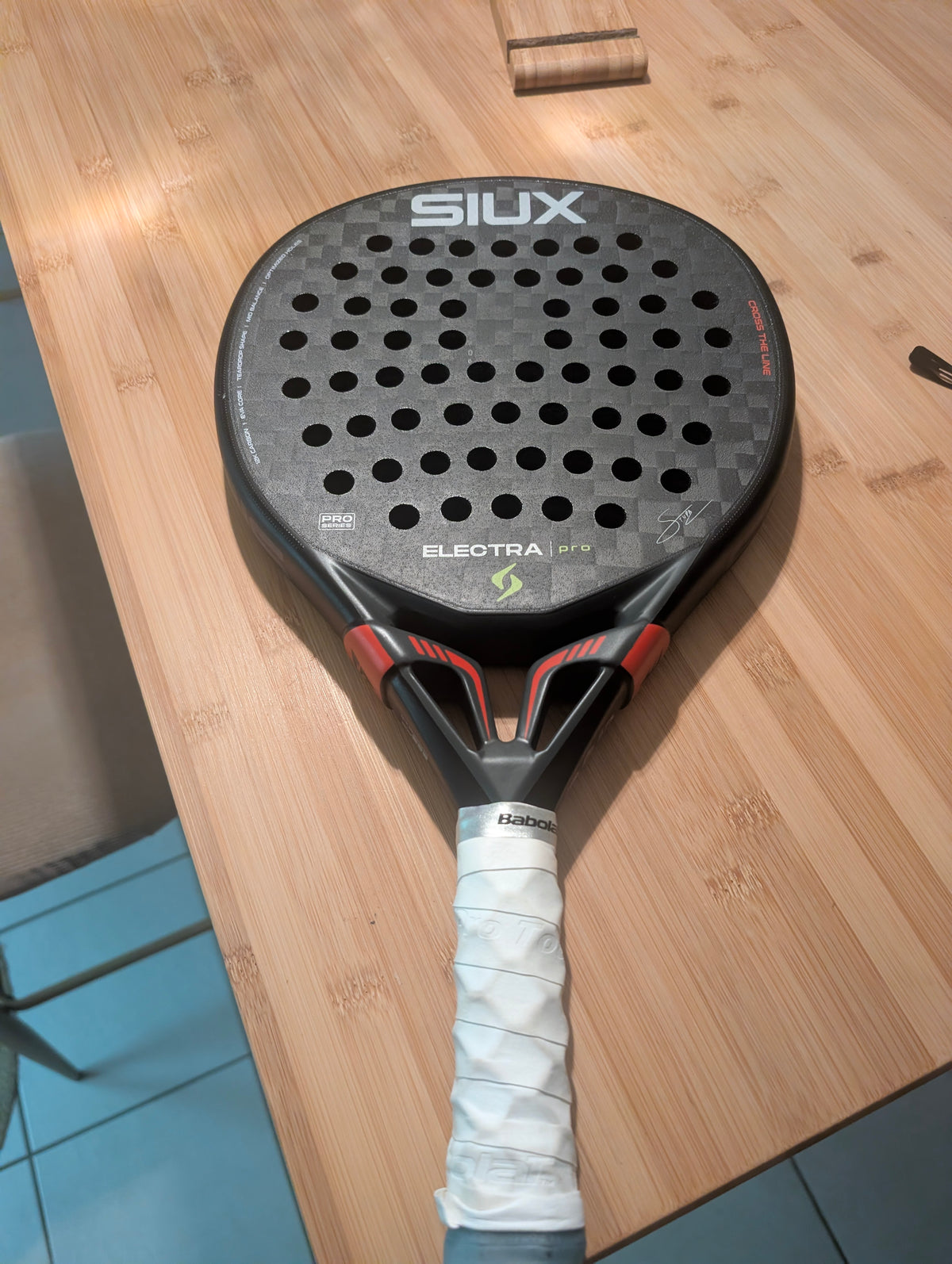 Raquette de padel Siux Electra ST5 Stupa Pro Noir 2026