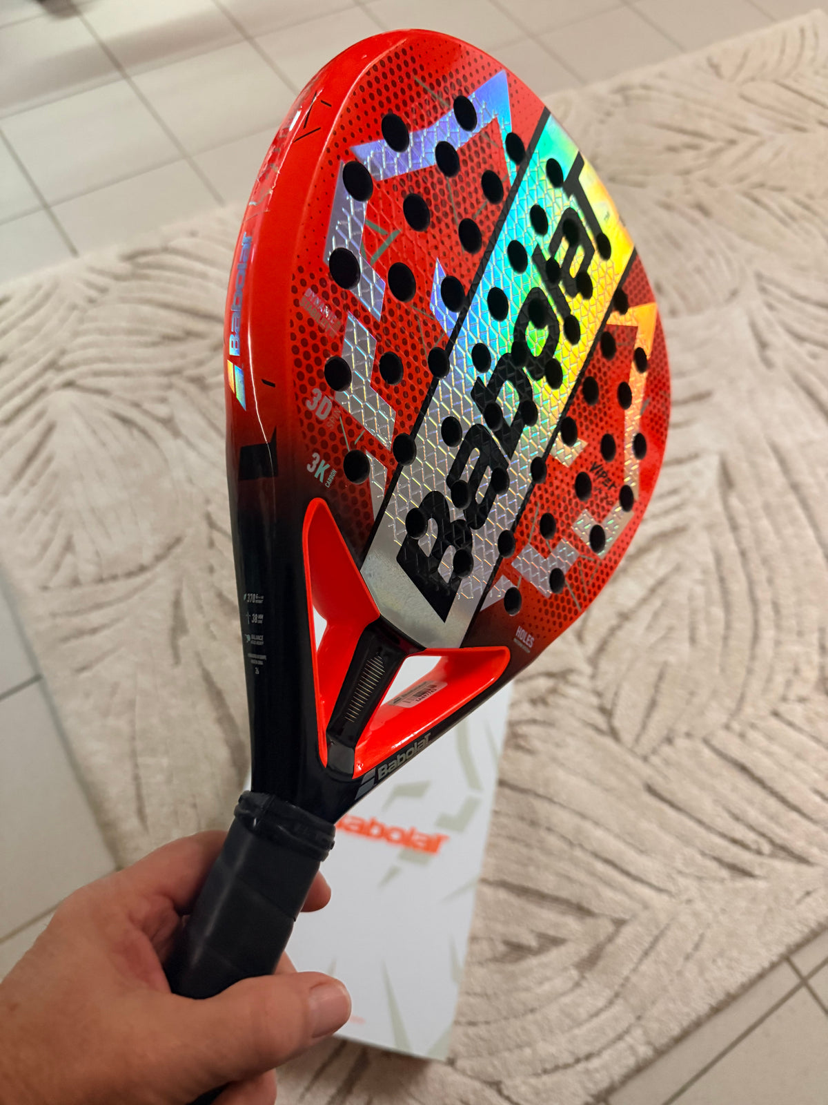 Raquette de padel Babolat Veron 3.0 Juan Lebron 2026