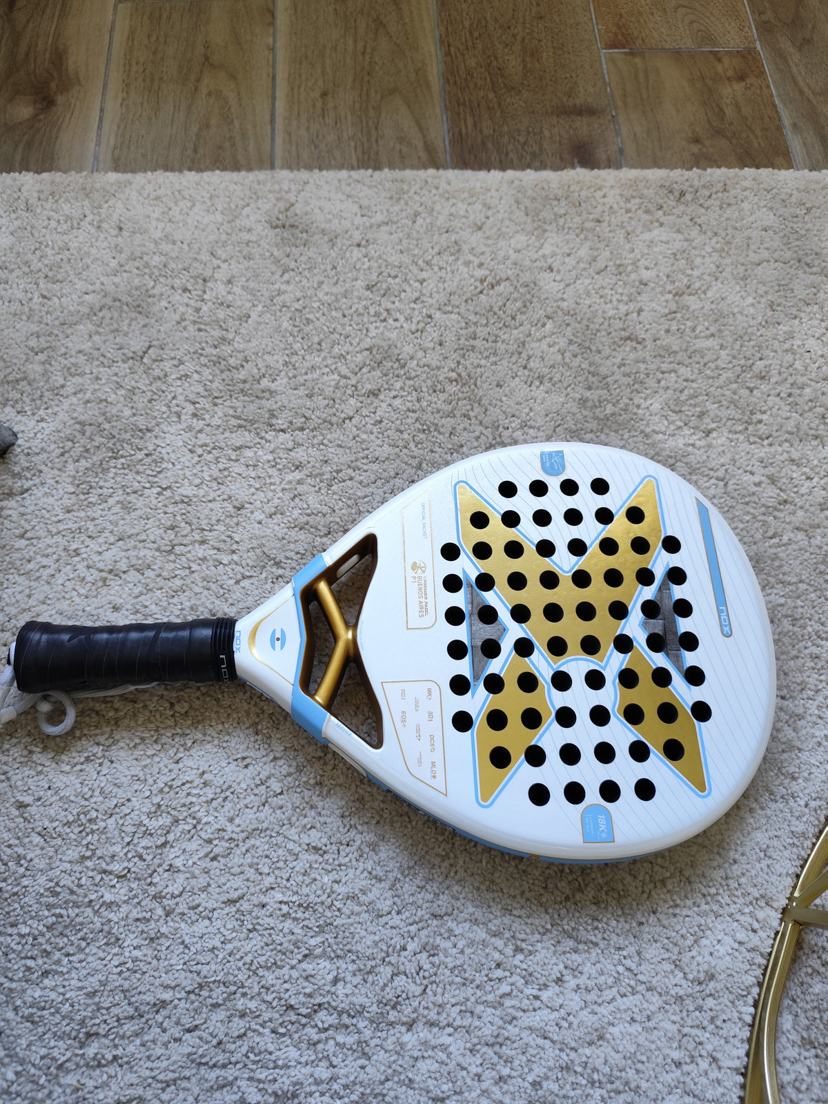 Raquette de padel Nox AT10 18K Argentine 2025
