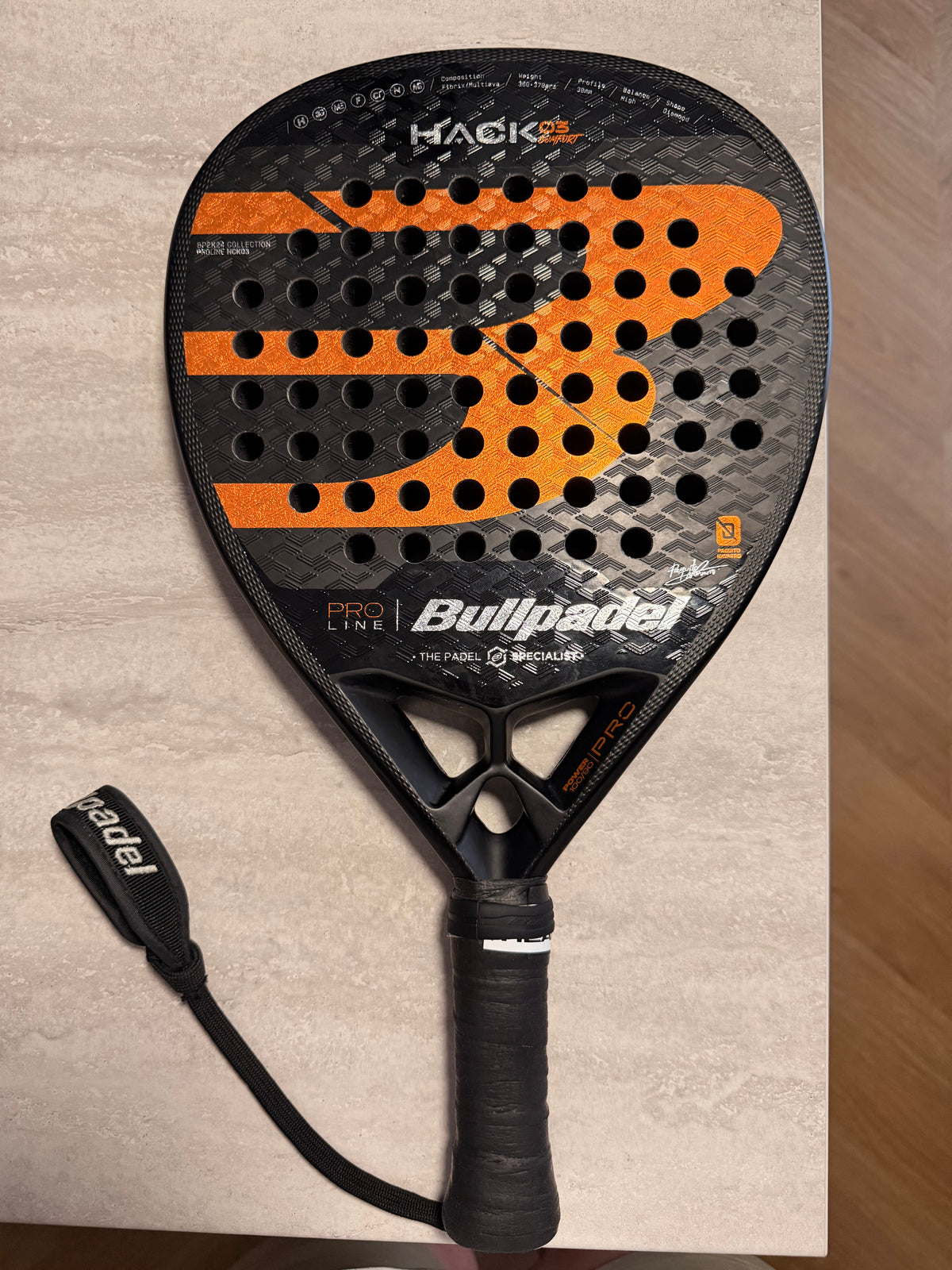 Raquette de padel Bullpadel Hack 03 Comfort 2024