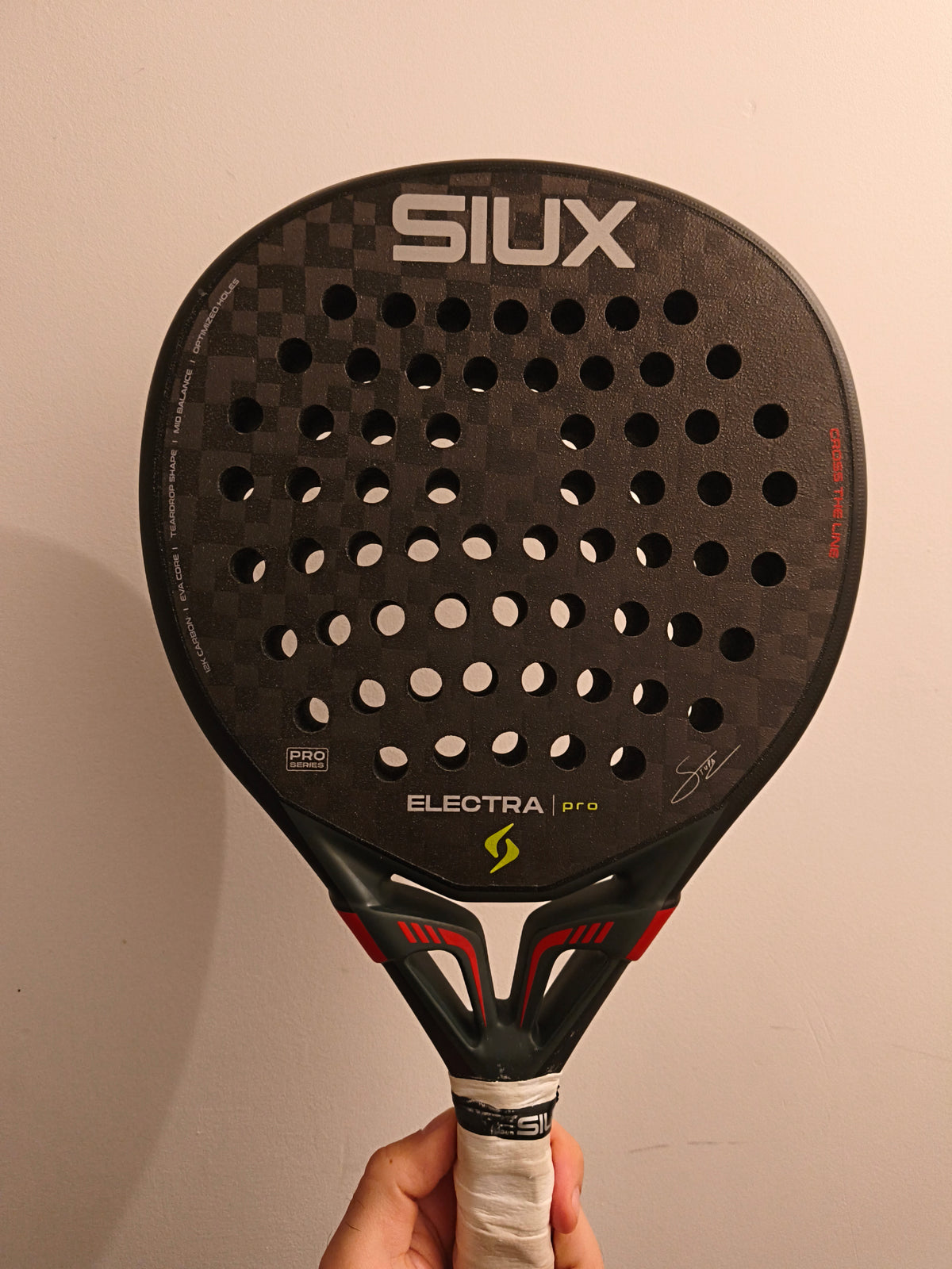 Raquette de padel Siux Electra ST5 Stupa Pro Noir 2026
