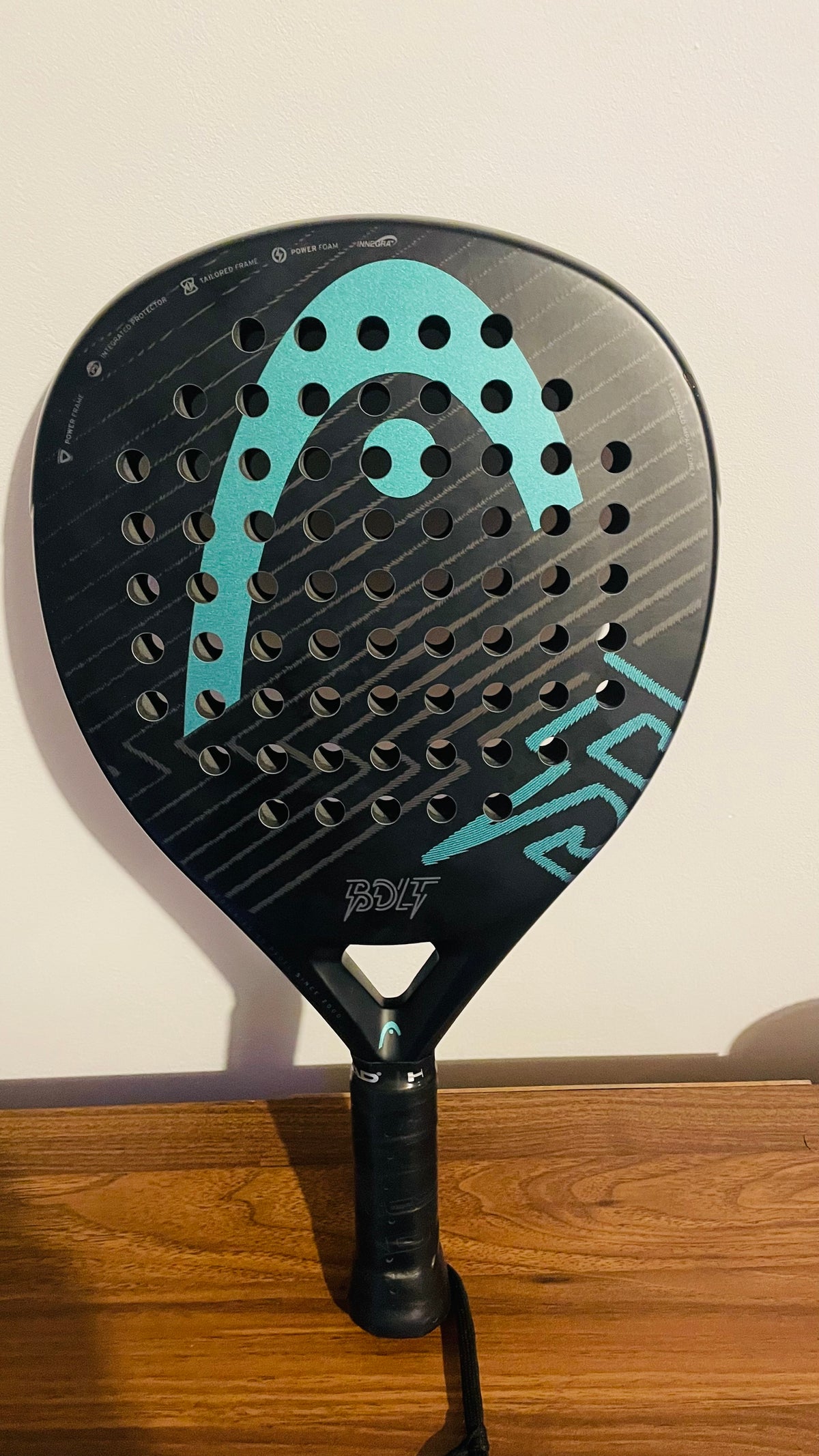 Raquette de padel Head Bolt Noir 2025