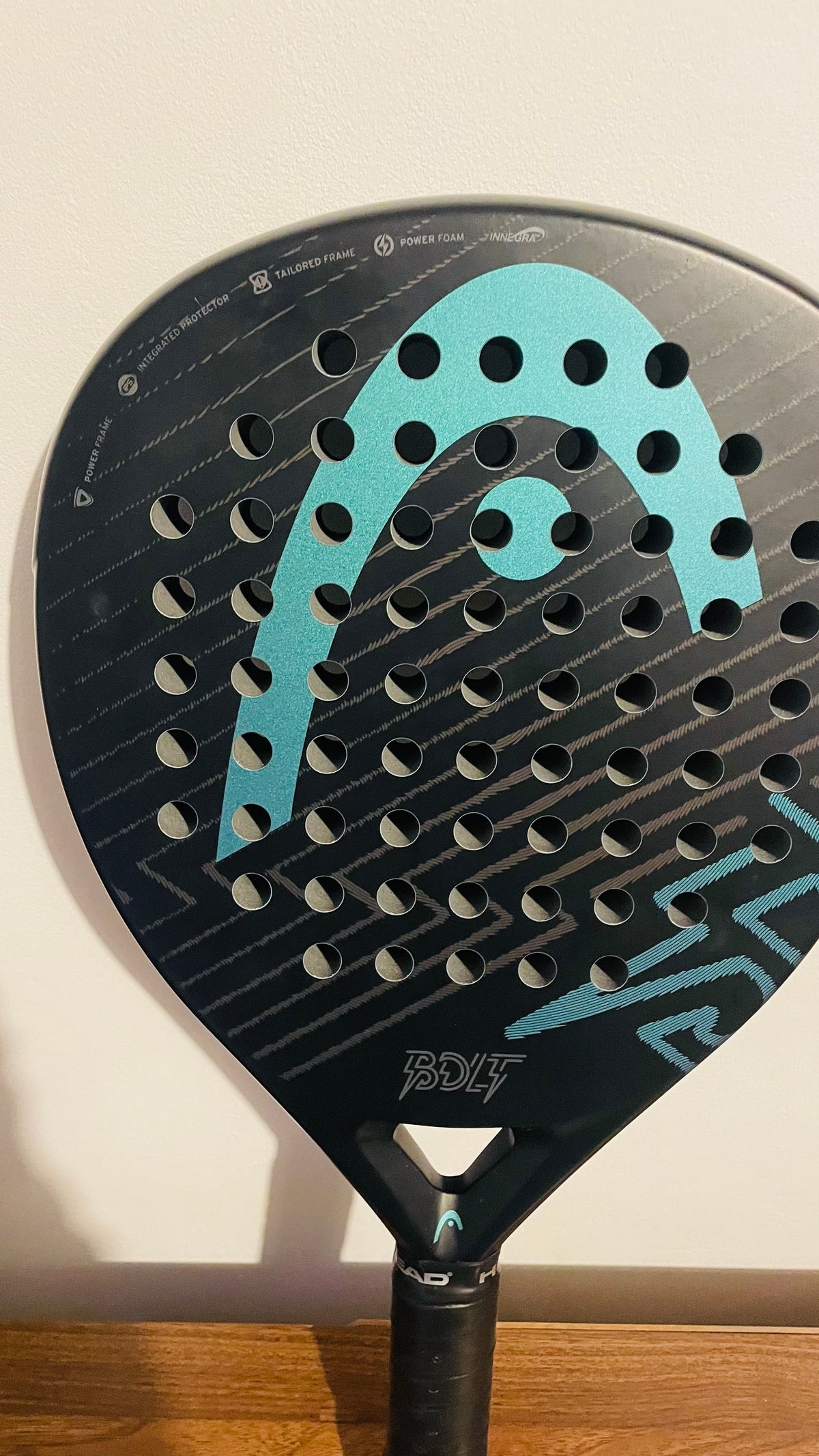 Raquette de padel Head Bolt Noir 2025