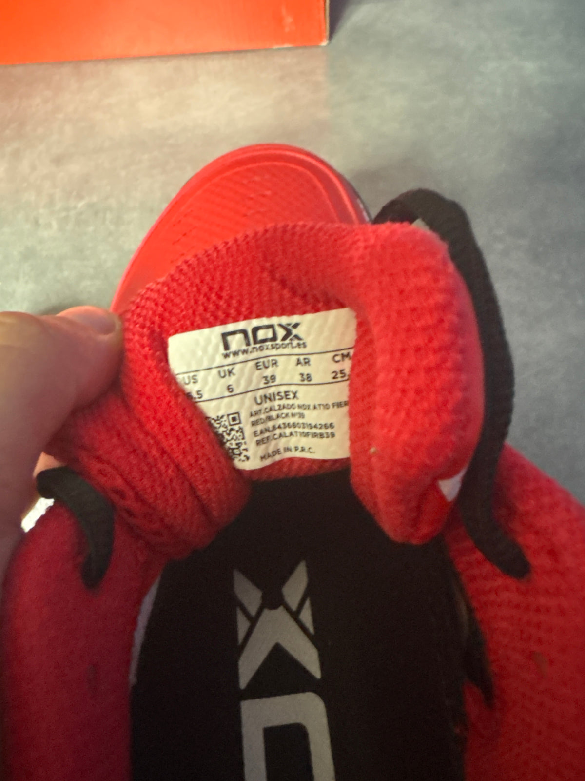 Chaussures de padel Homme Nox AT10 Pro Rouge