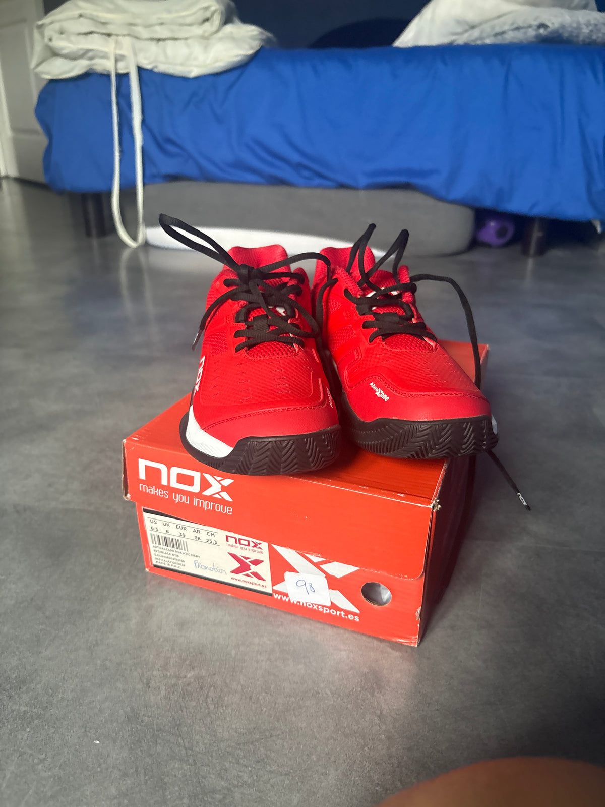 Chaussures de padel Homme Nox AT10 Pro Rouge