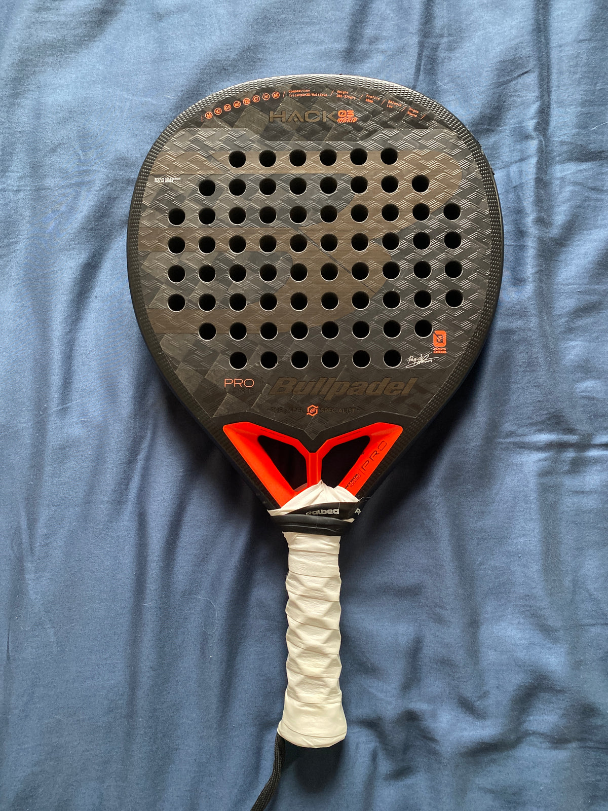 Raquette de padel Bullpadel Hack 03 Hybrid 2024