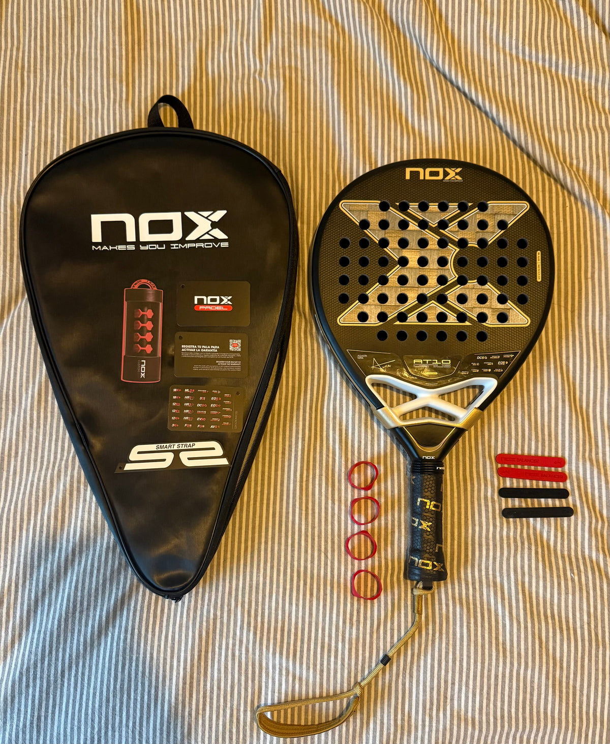 Raquette de padel Nox AT10 Genius 18K Alum 2026