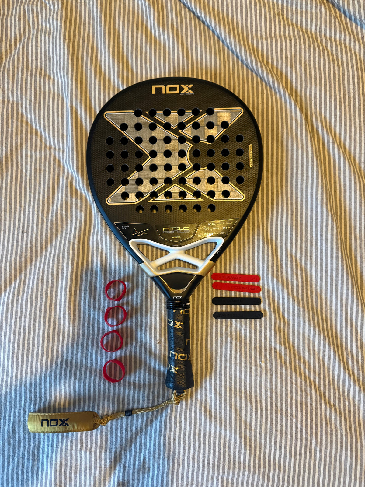 Raquette de padel Nox AT10 Genius 18K Alum 2026