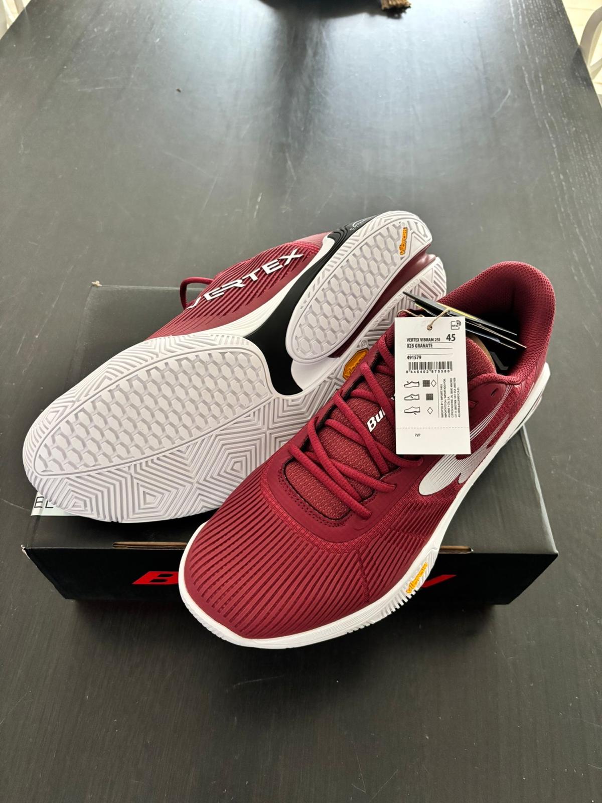 Chaussures de padel Homme Bullpadel Vertex Vibram 25I Rouge