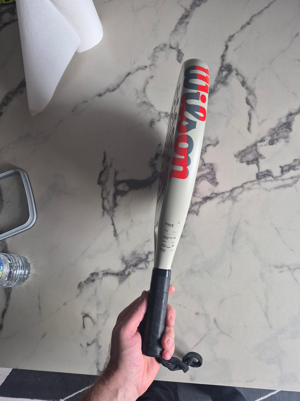 Raquette de padel Wilson Pace V1 Rouge