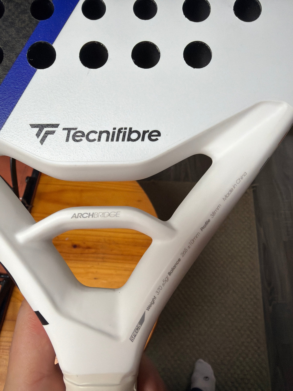 Raquette de padel Tecnifibre Wall Master 370