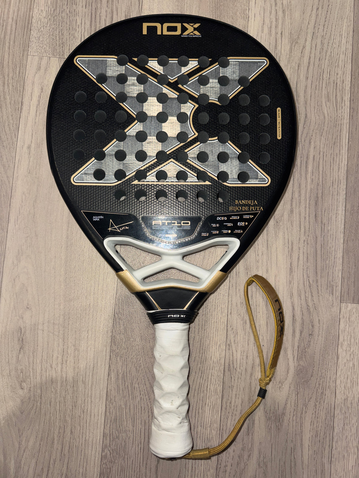 Raquette de padel Nox AT10 Genius 18K Alum 2026