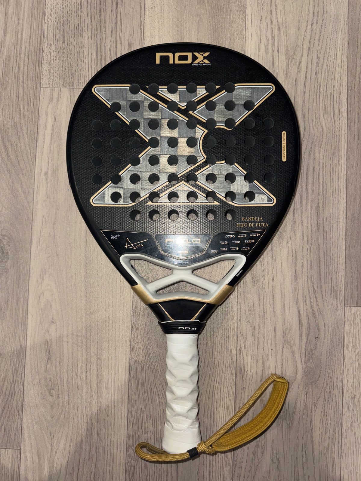 Raquette de padel Nox AT10 Genius 18K Alum 2026