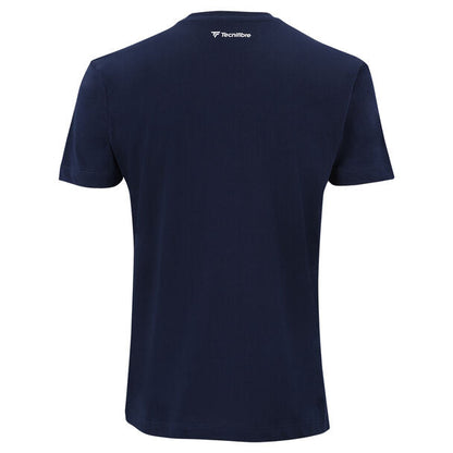 T-shirt Tecnifibre Team Coton Tee Bleu Marine
