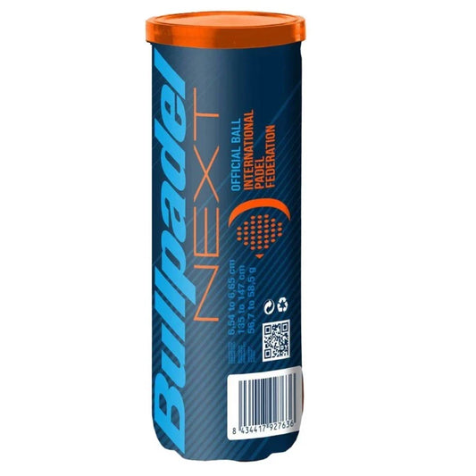 Tube de 3 balles Bullpadel Next