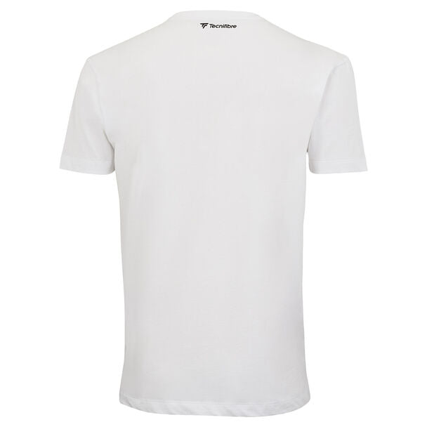 T-shirt Tecnifibre Padel Coton Tee Blanc