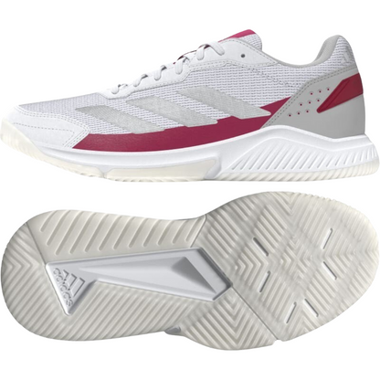 Chaussures de padel Femme Adidas Courtquick Gris/Rose