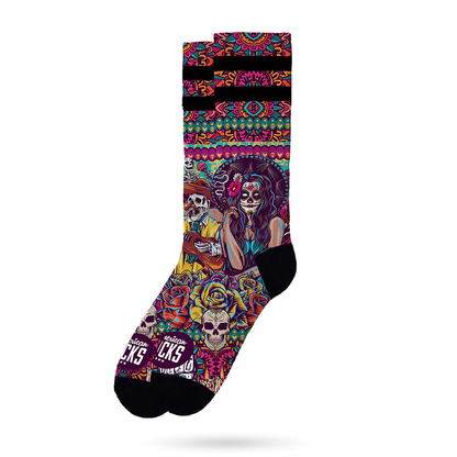 Chaussettes American Socks Dia de los Muertos