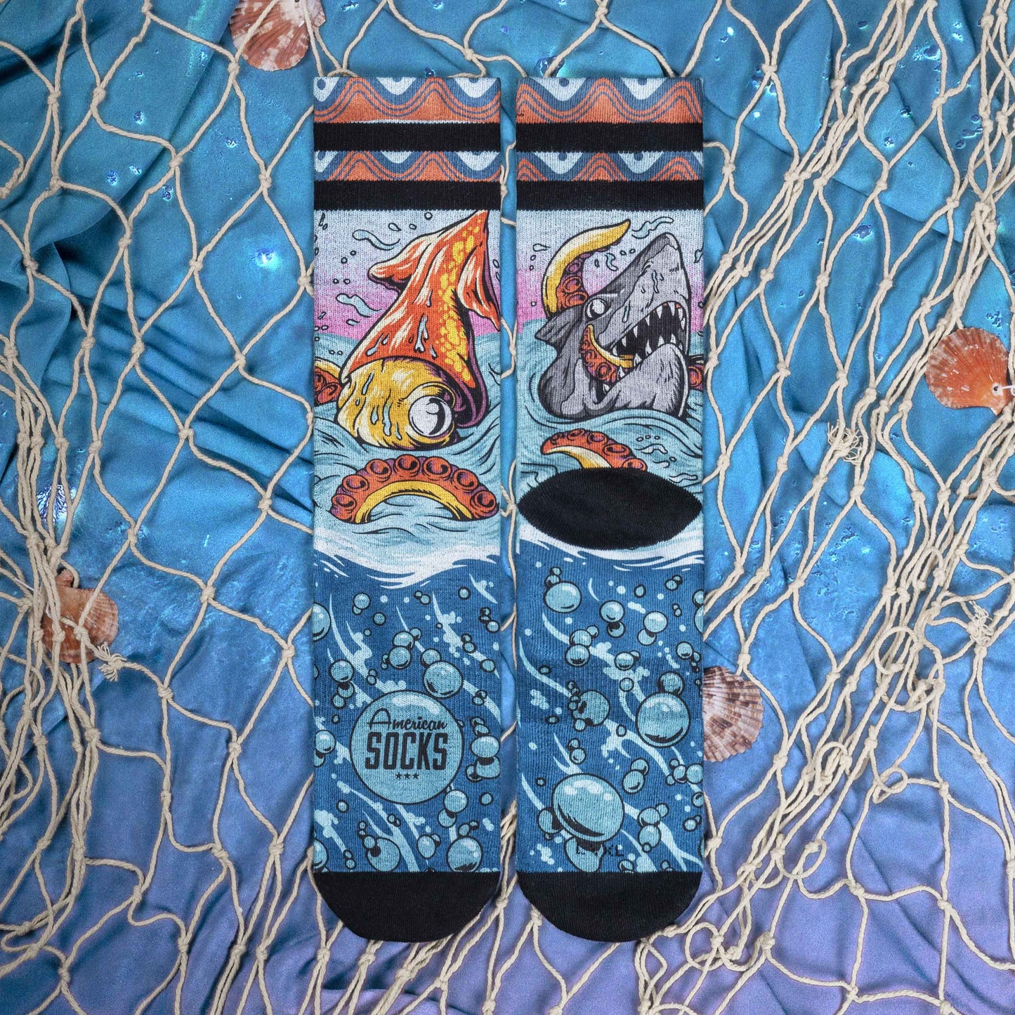 Chaussettes American Socks SeaMonster