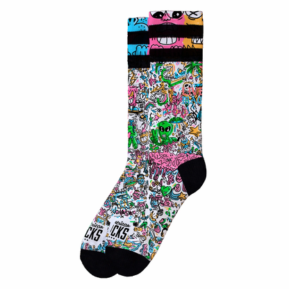 Chaussettes American Socks Doodle