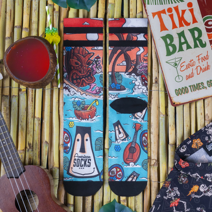 Chaussettes American Socks Tiki Surf