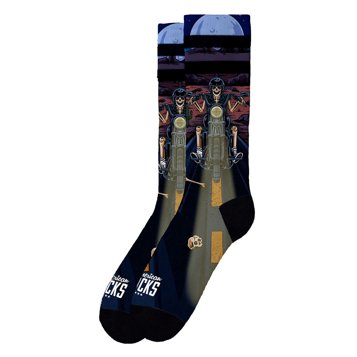 Chaussettes American Socks Night Rider